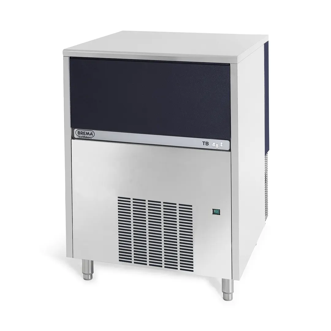 Eurodib TB1404AHC Brema 27" Air Cooled Nugget 333 lb Undercounter Ice Machine with 88 lb Bin