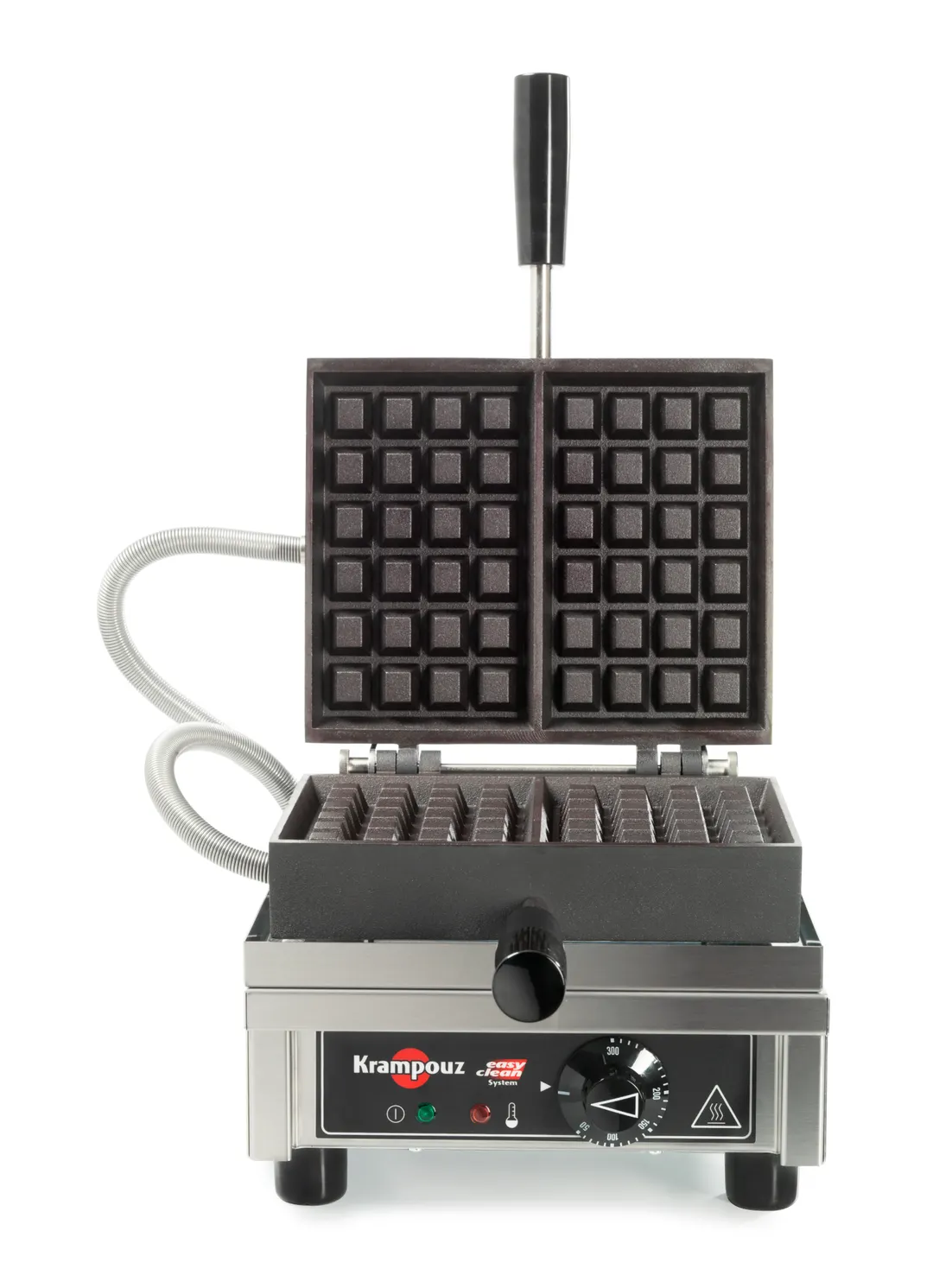 Eurodib WECCBCAS Krampouz Waffle Maker, 4X6 Brussels, 90° Opening