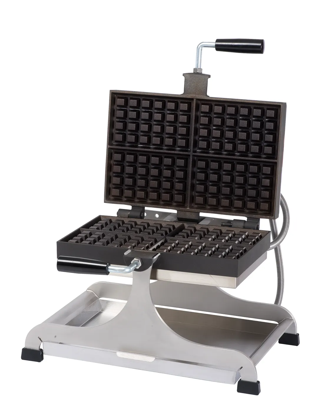 Eurodib WECCBEAT Krampouz Waffle Maker, 4X6 Brussels, Swivel