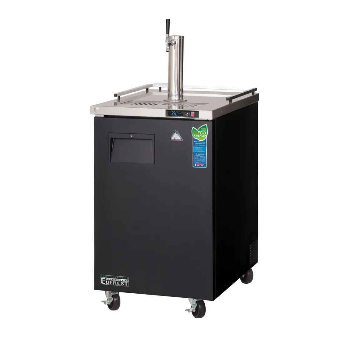 Everest EBD1 23" Direct Draw Keg Refrigerator, 1 Keg