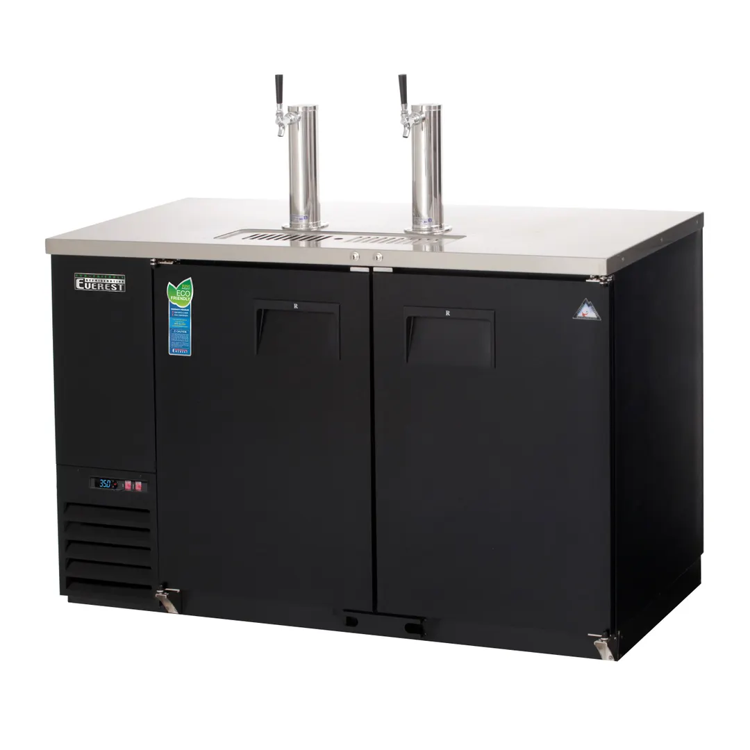 Everest EBD2-24 57" Direct Draw Keg Refrigerator, 2 Keg