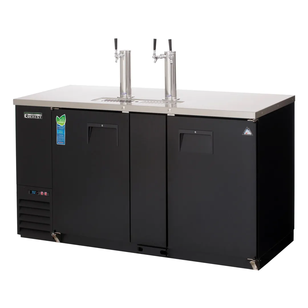 Everest EBD3-24 68" Direct Draw Keg Refrigerator, 3 Keg