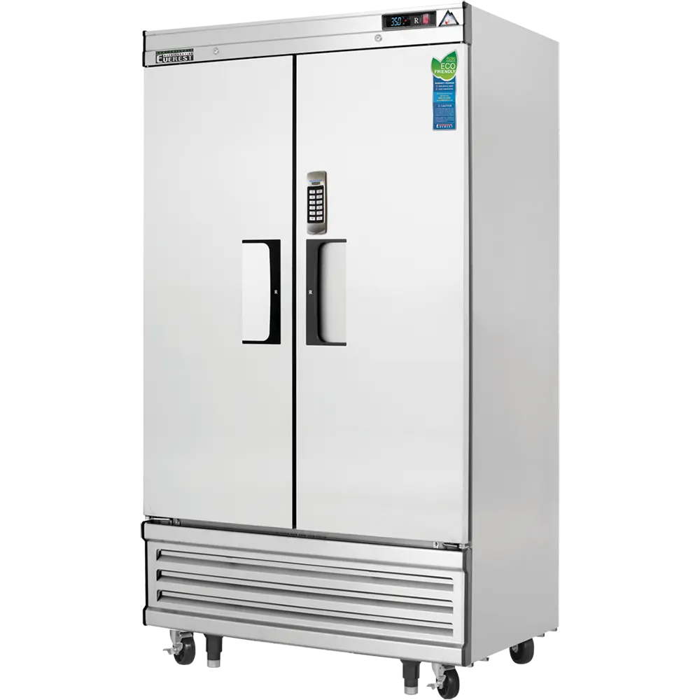 Everest Refrigeration EBR2-LAB 54" Medical Refrigerator w/ 2 Solid Full Doors, 33.0 cu. ft.