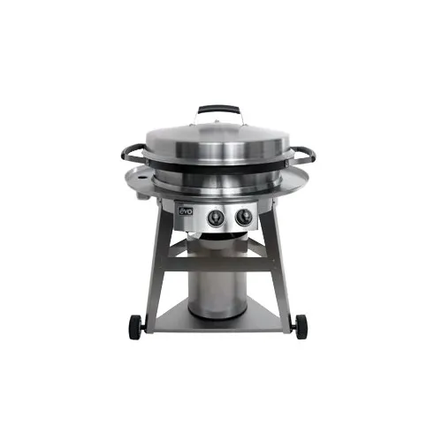 Evo America 10-0081-LP Propane Round Griddle, Quick Ship