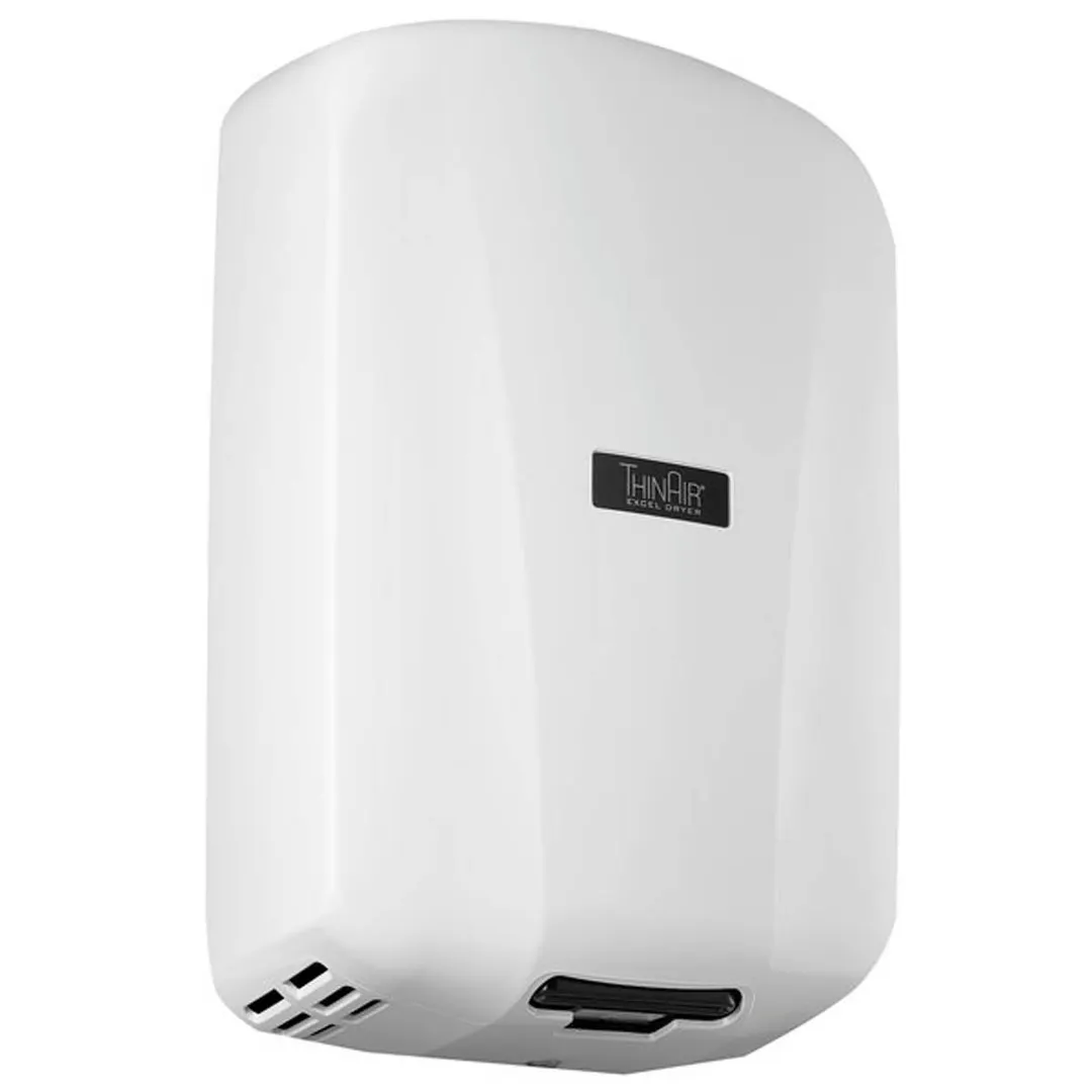 Excel Dryer TA-ABS Thinair® Hand Dryer, Surface-Mounted, 14 Seconds Dry Time