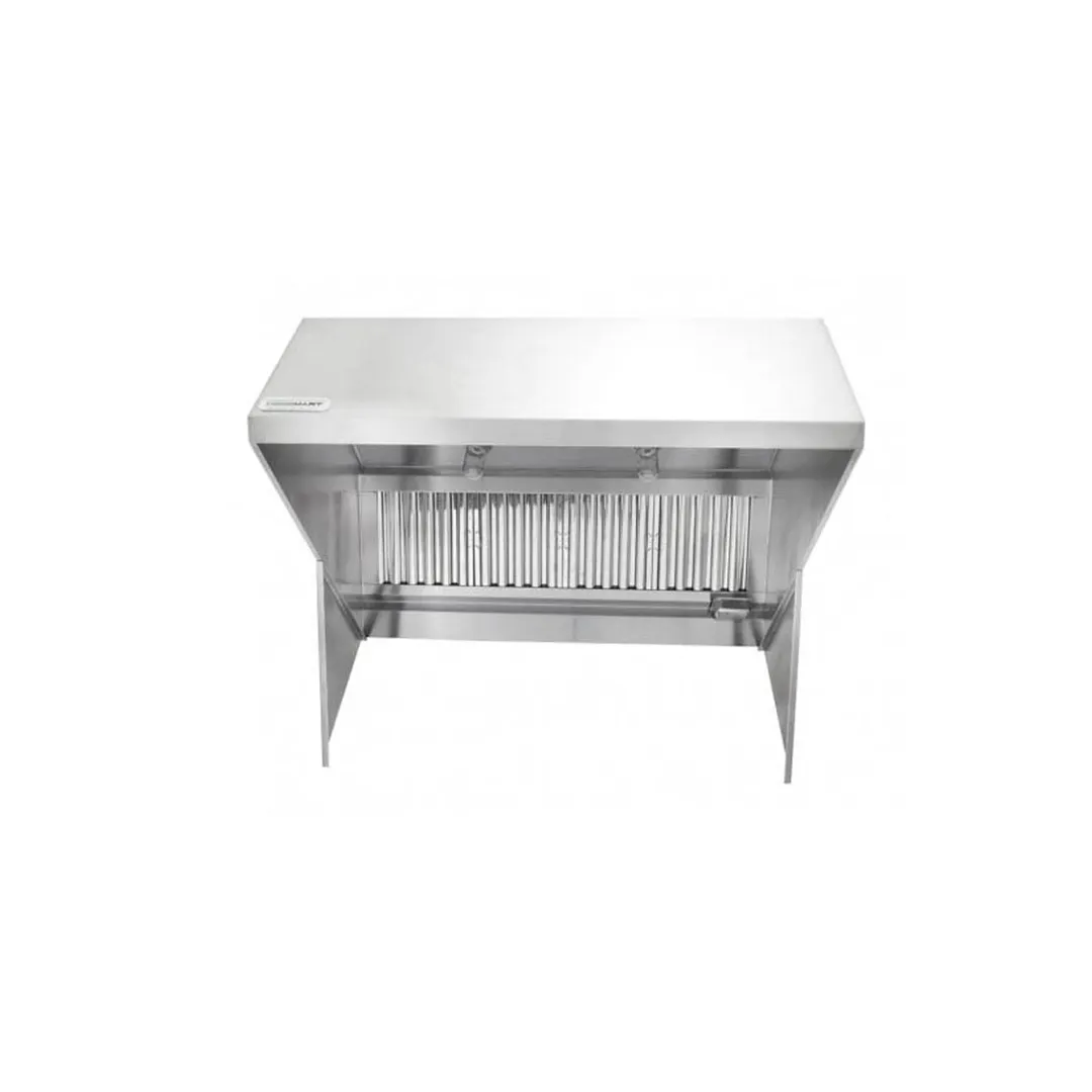 HoodMart 0648HB 6 FT Restaurant Exhaust Hood (Hood Only), 6' x 48", Type 1