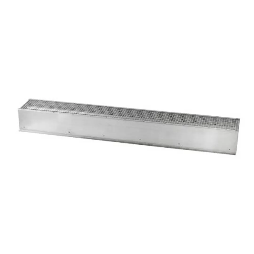 HoodMart EXH016PSP 16 FT Restaurant Hood System w/ PSP Makeup-Air, 18 Gauge 430 SS
