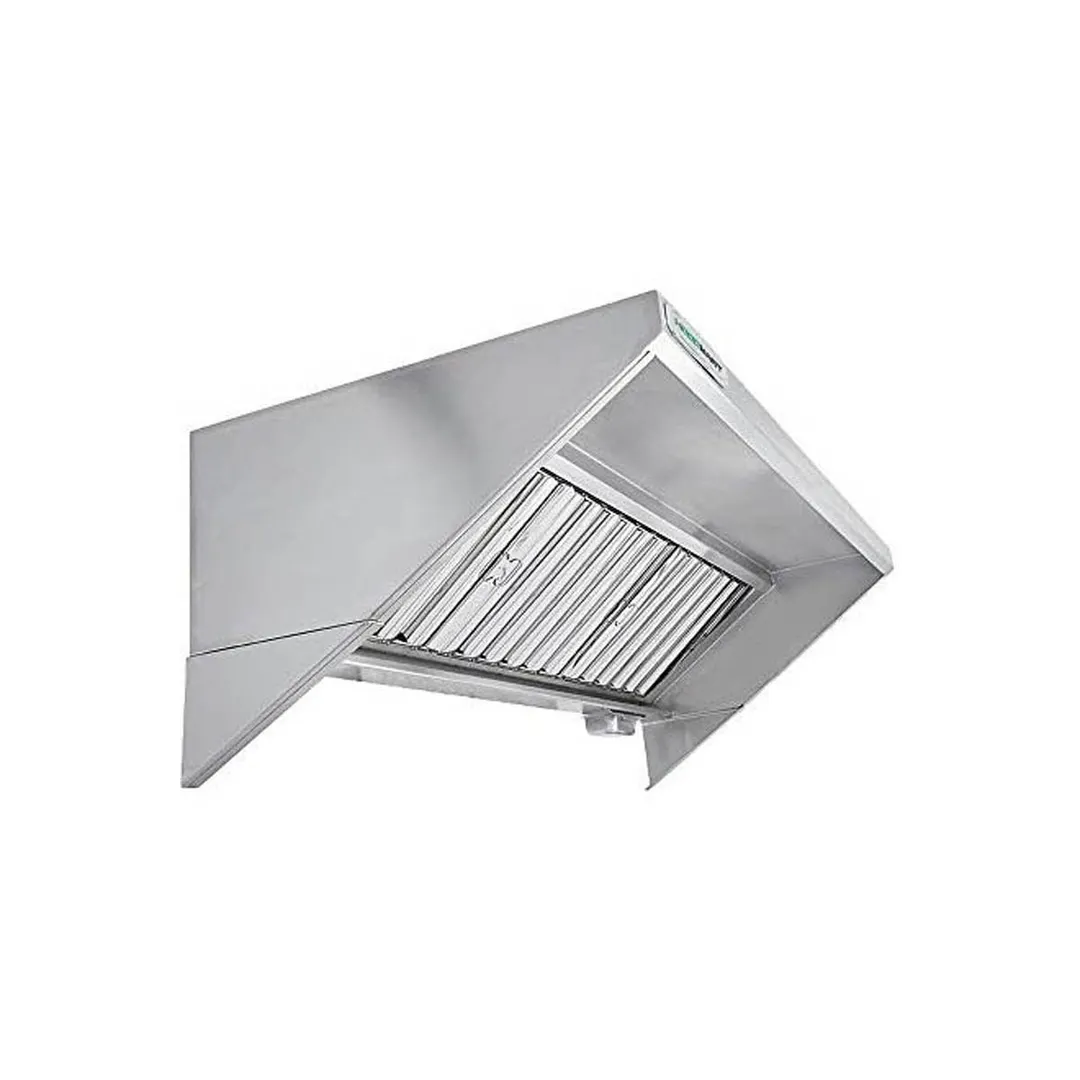 Hoodmart EXSS010CB-FIRE 10' x 30" Concession Trailer Hood System with Fire Suppression