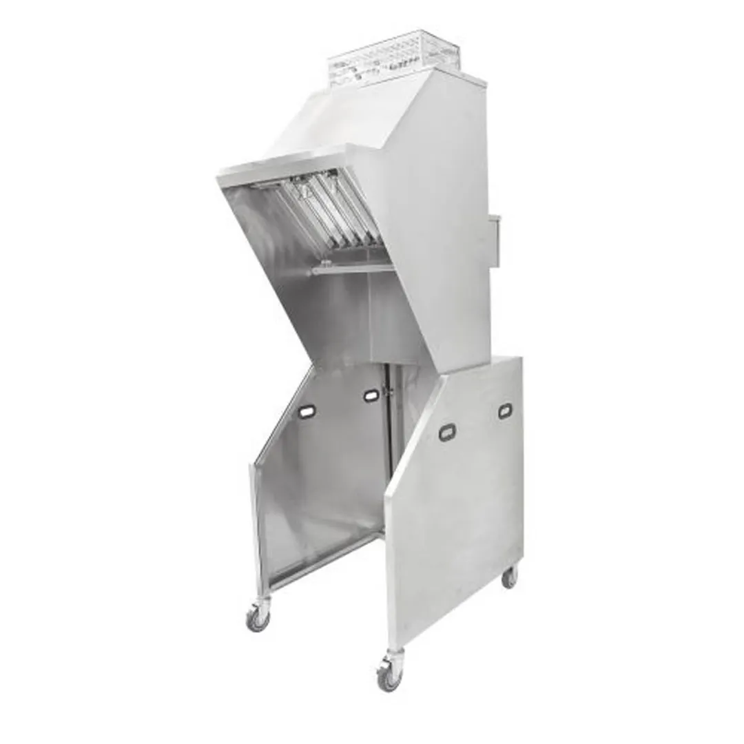 HoodMart VH-24-PF Portable Pressure Fryer Ventless Hood System - Incl. Ansul R-102 Fire Supp.