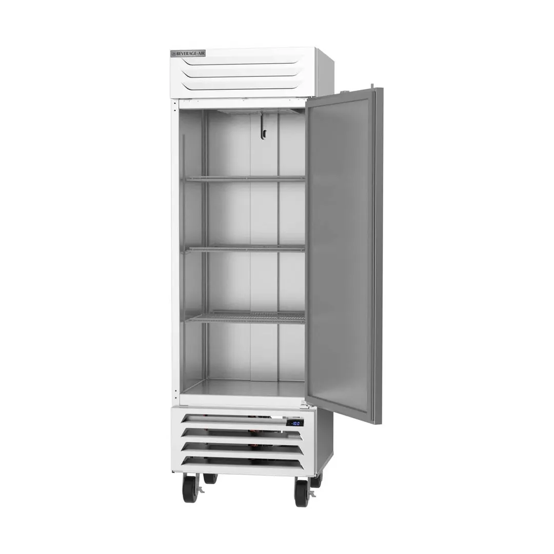Beverage Air FB19HC-1S 27" One Section Reach-In Freezer w/ Solid Door, Bottom Mount, 18 cu. ft.