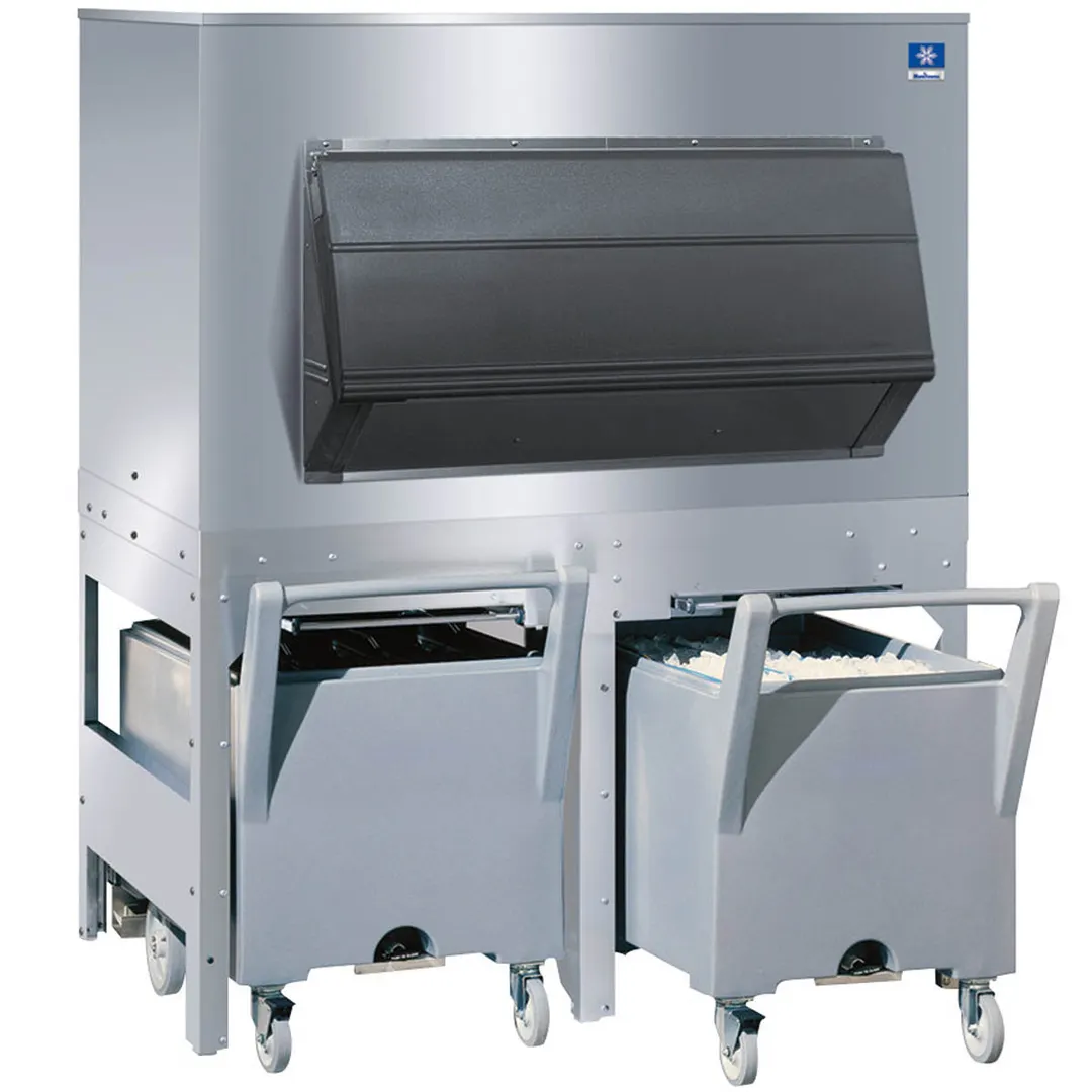 Manitowoc FC1350 60" Ice Bin & Cart System, 1304 lbs