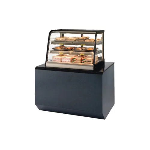 Federal Industries CH3628SSD 35" 3-Glass Door Hot Food Display, Heated Shelves