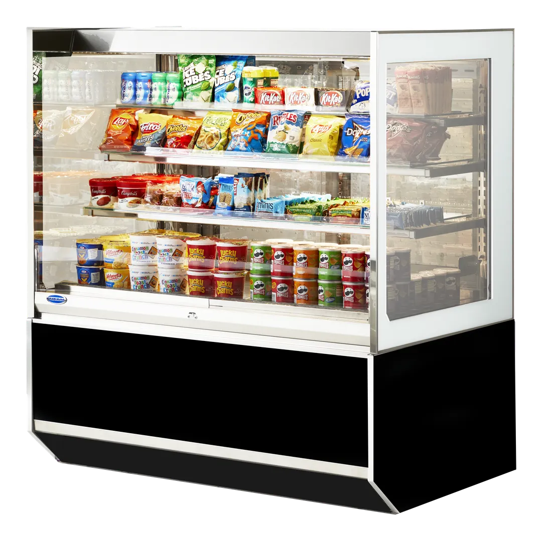 Federal Industries ITDSS4834F-B18 48" 1-Door Glass Display Case, 44 cu. ft.,