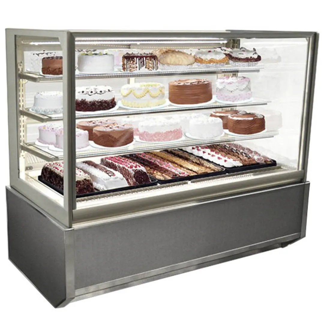 Federal Industries ITR4834-B18 48" Italian Glass Refrigerated Display Case w/ 3 shelves