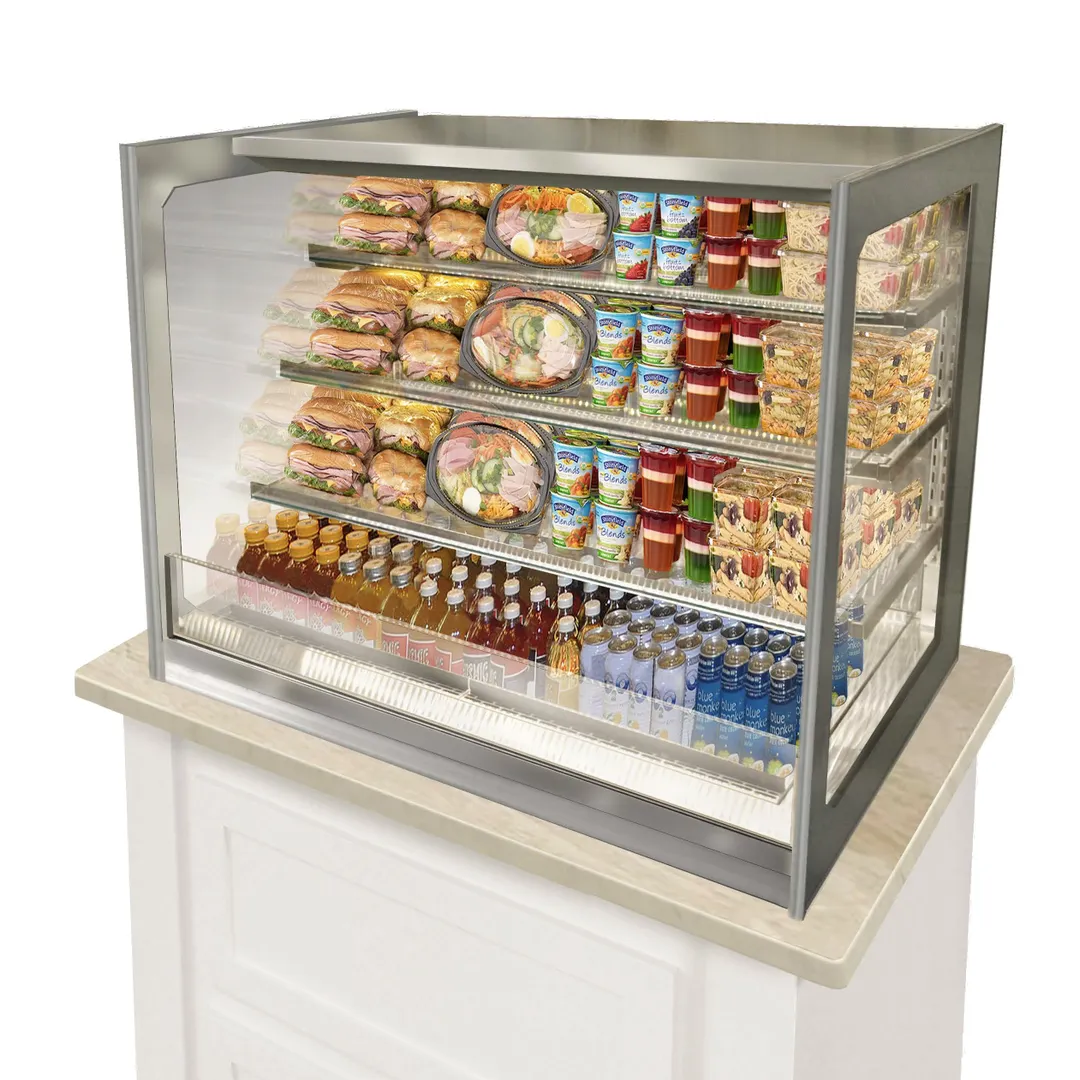 Federal Industries ITRSS3634 36" Drop In Flat Refrigerated Deli Display Case