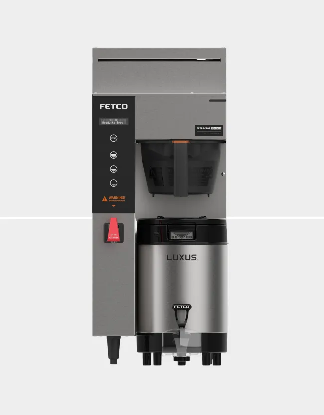 FETCO CBS-1231-PLUS (E1231US-1A123-MM112) Extractor Plus Series Single Coffee Brewer, 6.1 gal/hr