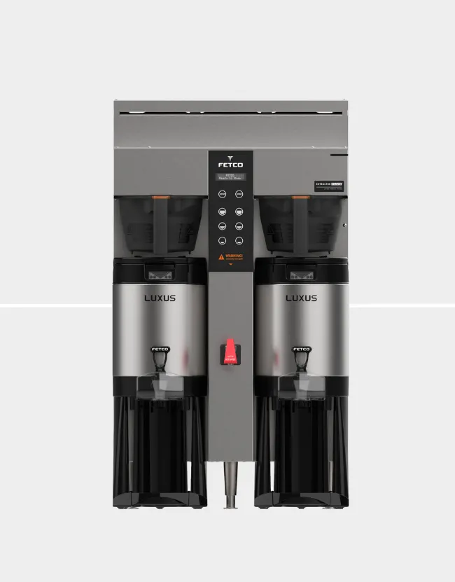 FETCO E1242US-1B230-PM010 Extractor Plus Series Double Coffee Brewer, 6kW - 15.9 gal/hr / 240V