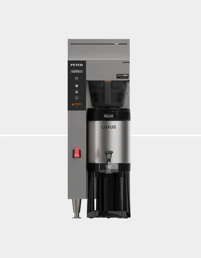 FETCO E1251US-1B230-MM110 Extractor Plus Series Single Coffee Brewer, 6kW - 15 gal/hr / 240V