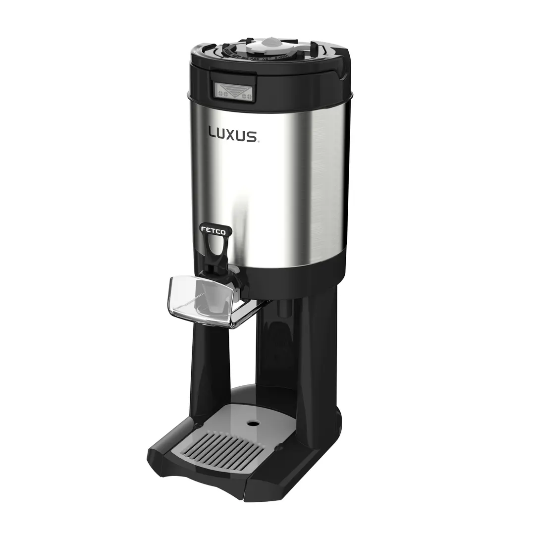 FETCO D448 8" L4D-10 LUXUS® Thermal Dispenser w/ Freshness Timer, 1.0 Gal = 128 Oz / Stainless Steel