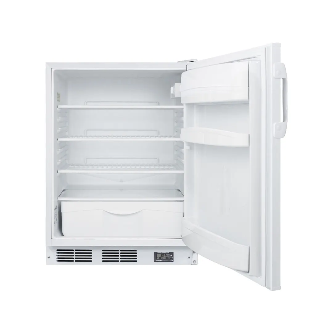 Accucold FF6LWBI7NZADA Built-in Undercounter Nutrition Center Refrigerator in White, ADA Compliant, 5.5 cu. ft.