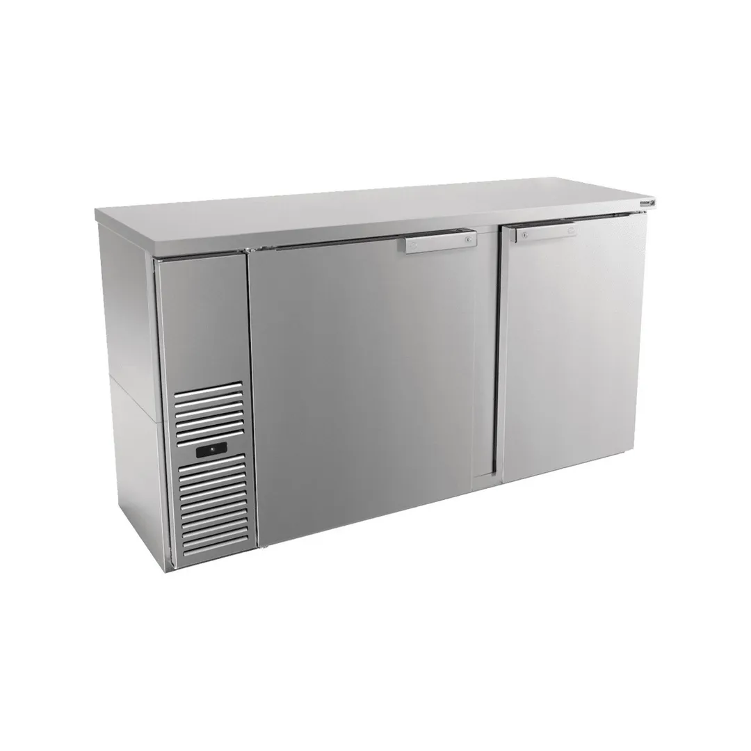 Fagor Refrigeration FBB-24-60S Refrigerated Back Bar Cabinet w/ 2 Solid Doors, 4 Shelves