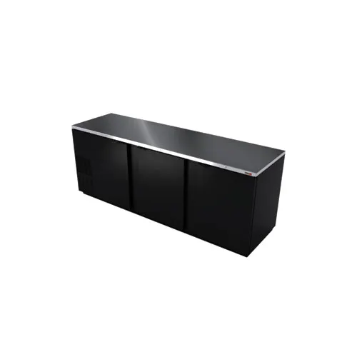 Fagor Refrigeration FBB-95-N Refrigerated Back Bar Cabinet w/ 3 Solid Doors, 6 Shelves, 4 Rails