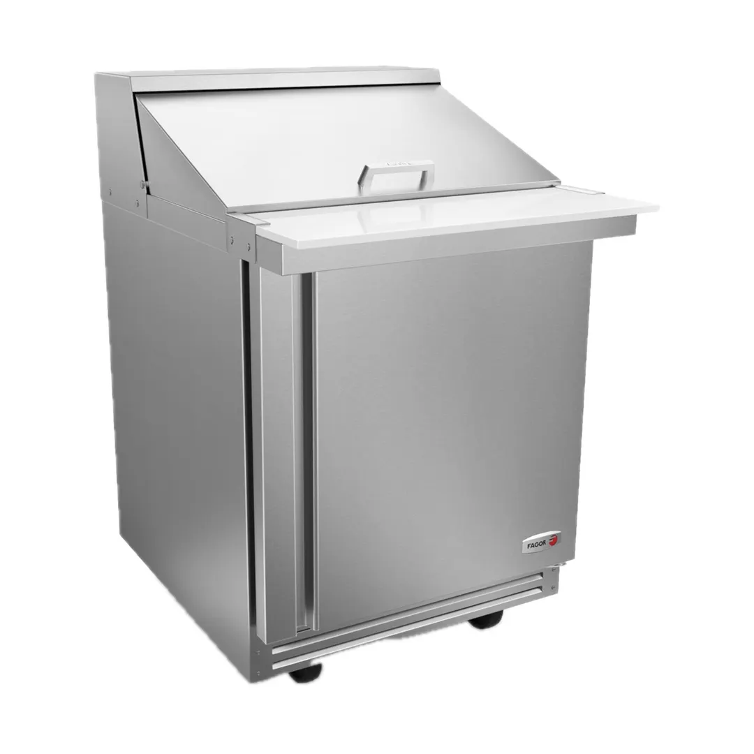 Fagor Refrigeration FMT-27-12-N 27" Mega Top Sandwich/Salad Prep Table w/ 1 Door, 12 Pans