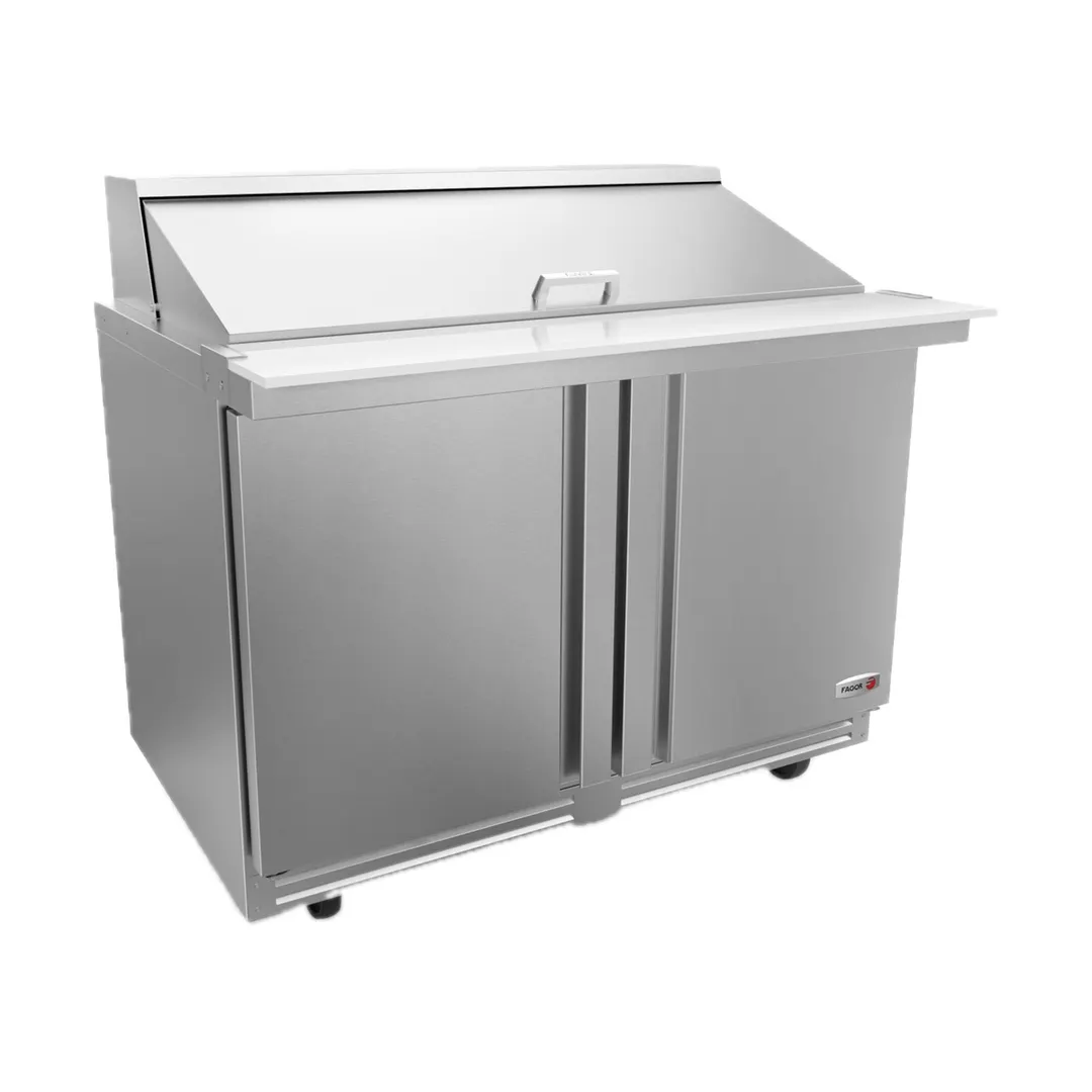 Fagor Refrigeration FMT-48-18-N 48" Mega Top Sandwich/Salad Prep Table w/ 2 Doors, 18 Pans