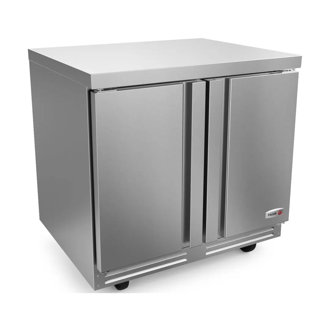 Fagor Refrigeration FUR-36-N 36" Undercounter Refrigerator w/ 2 Doors, 13.1 cu. ft.