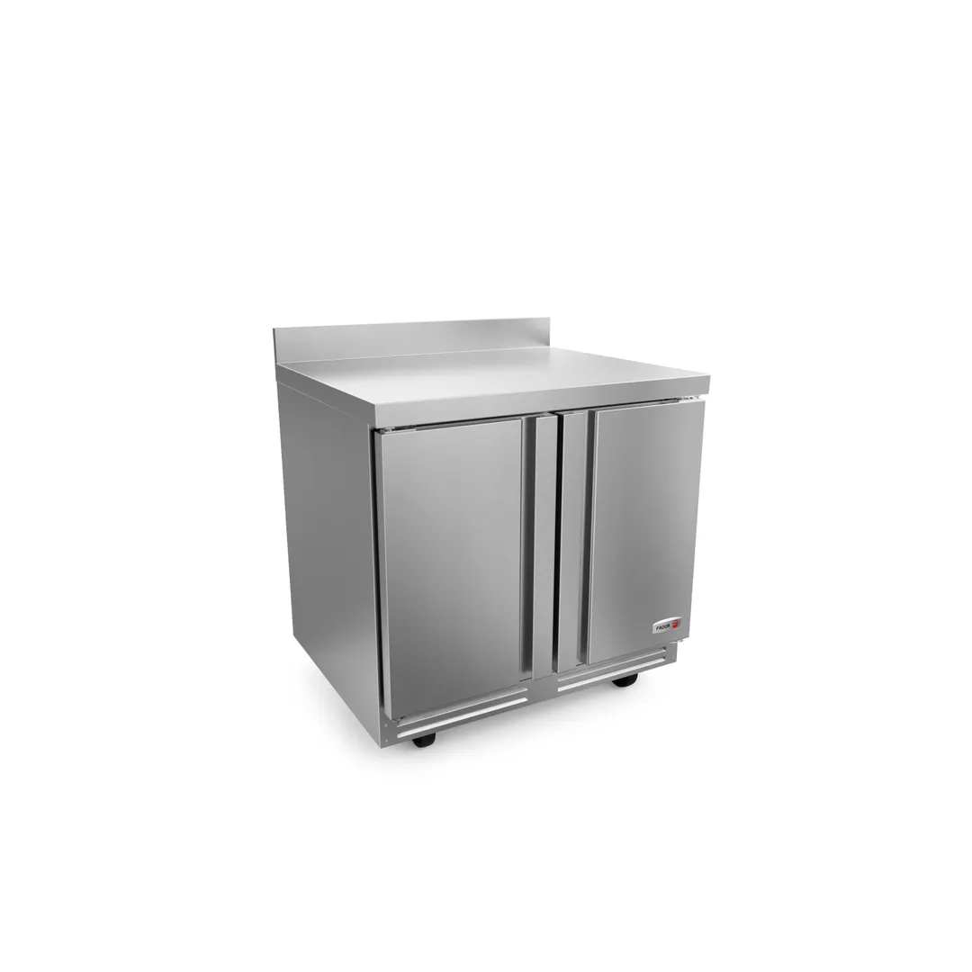Fagor FWR-36-N 36" 2-Section Worktop Refrigerator w/ 2 Doors, 13.1 cu. ft.