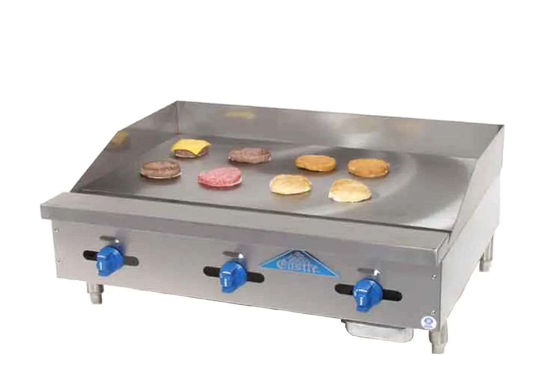 Comstock-Castle FHP36-36 36" Countertop Gas Griddle with Manual Controls, 60.000 BTU