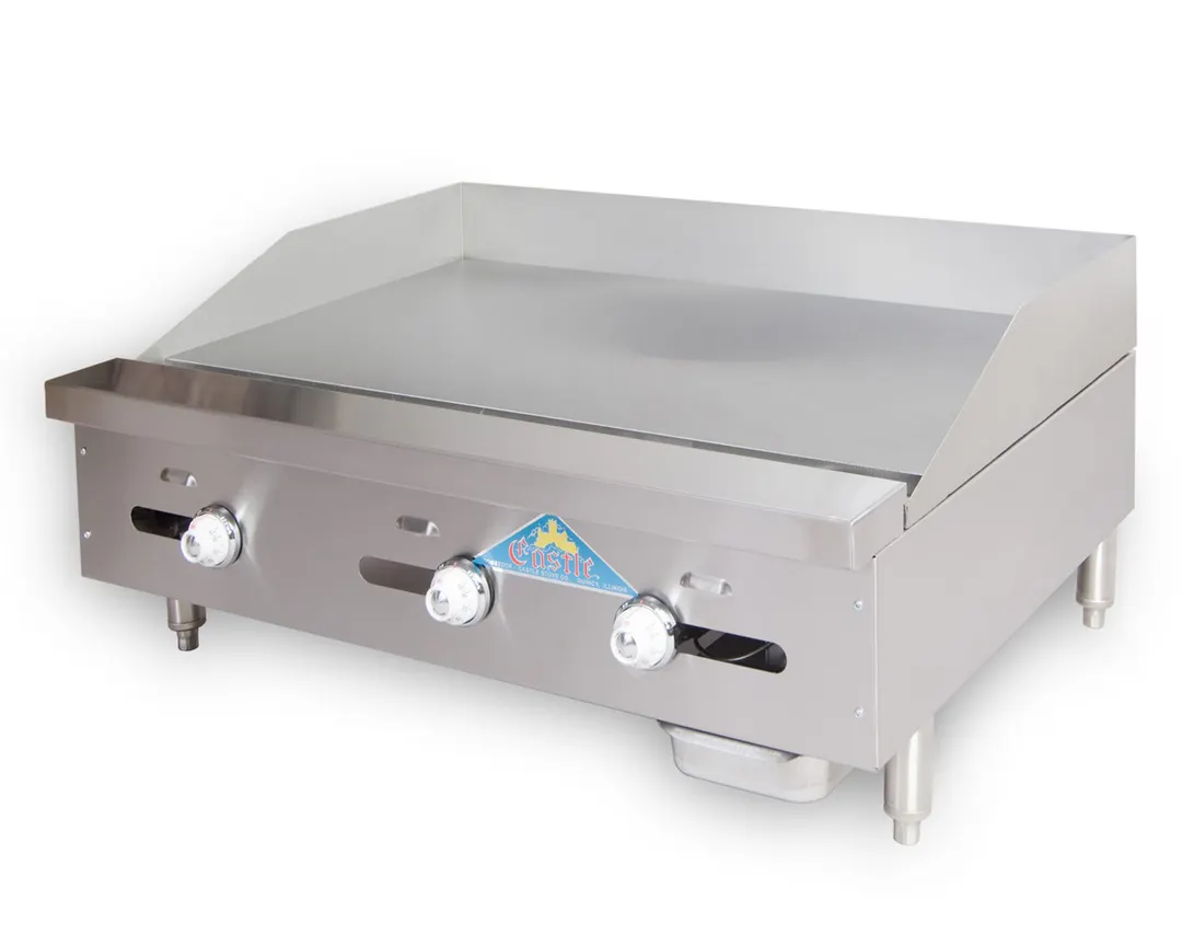 Comstock-Castle FHP42-42T 42" Countertop Gas Griddle with Thermostatic Controls, 108.000 BTU