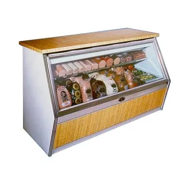 MarcRefrig FIC-12 144" Flat Refrigerated Deli Display Case, Remote