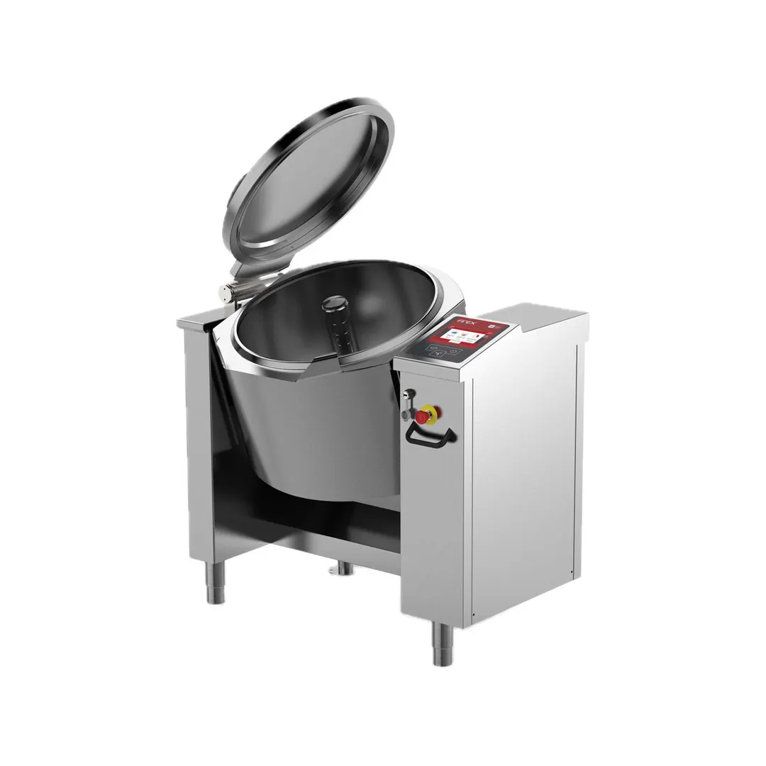 Firex UCBTG018V1 18‑Gallon Gas Tilting Skillet Braising Pan, Power‑Tilt, 54.600 BTU