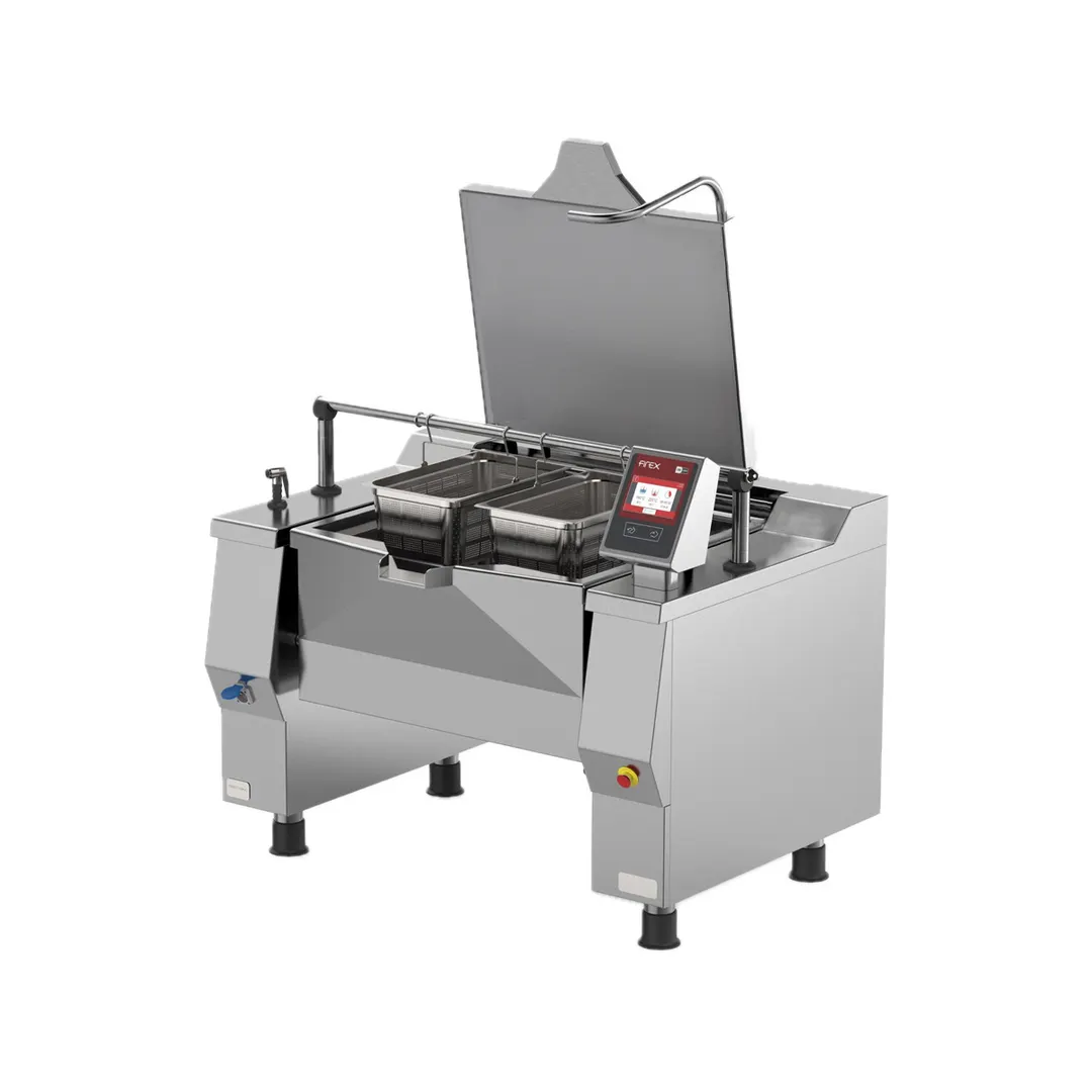 Firex UDBRE058CV1 Betterpan 58‑Gallon Electric Tilt Skillet Braising Pan w/ Touch Screen, Auto Fill