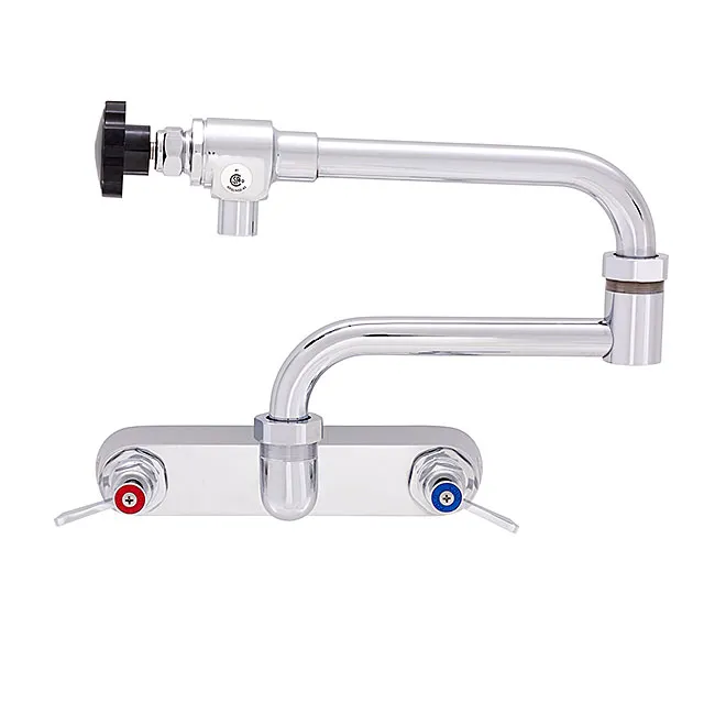 Fisher 2283 Faucet, Backsplash Mount, 8" Centers