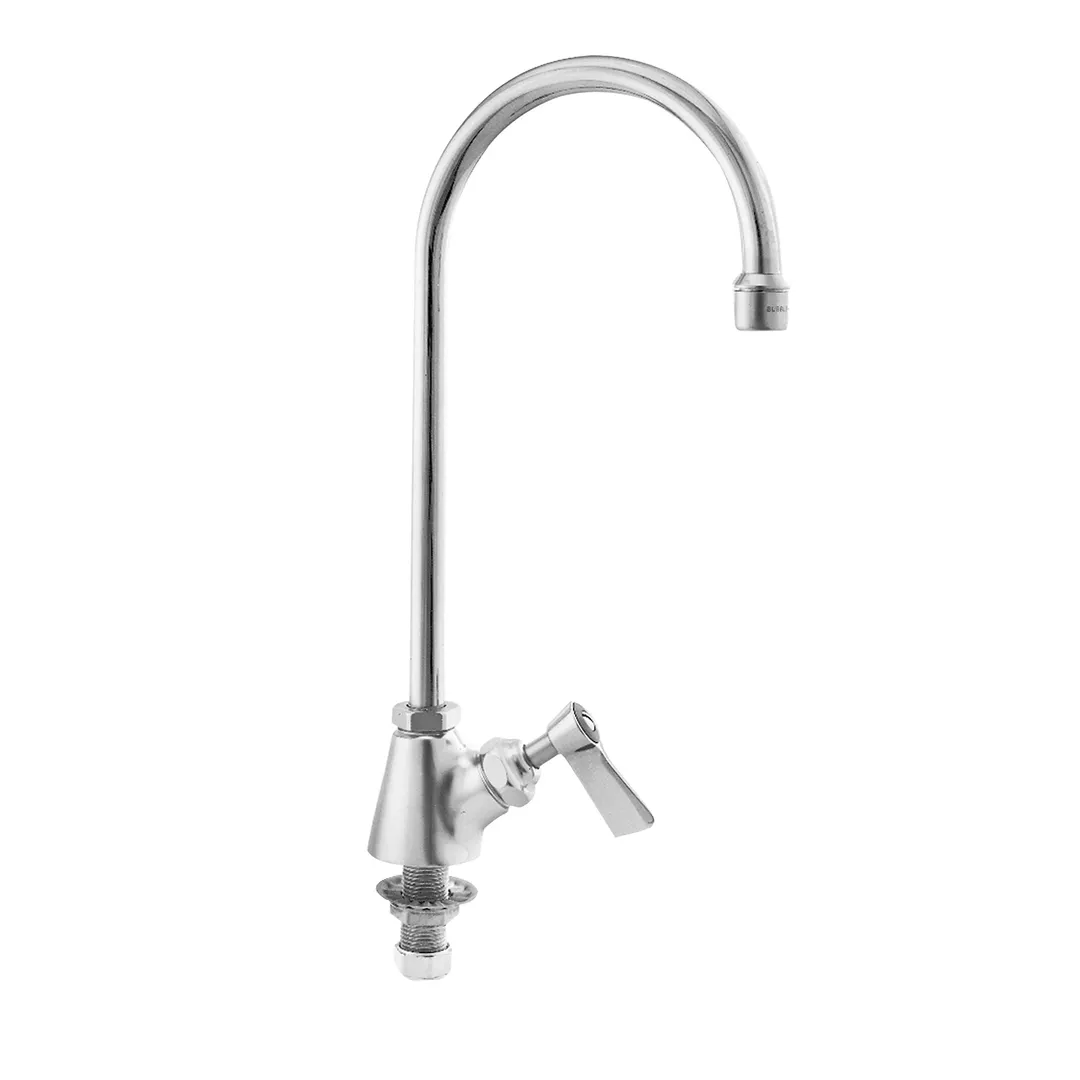 Fisher 30150 Faucet, Deck Mount, Single Hole, 12" Swivel Gooseneck Spout