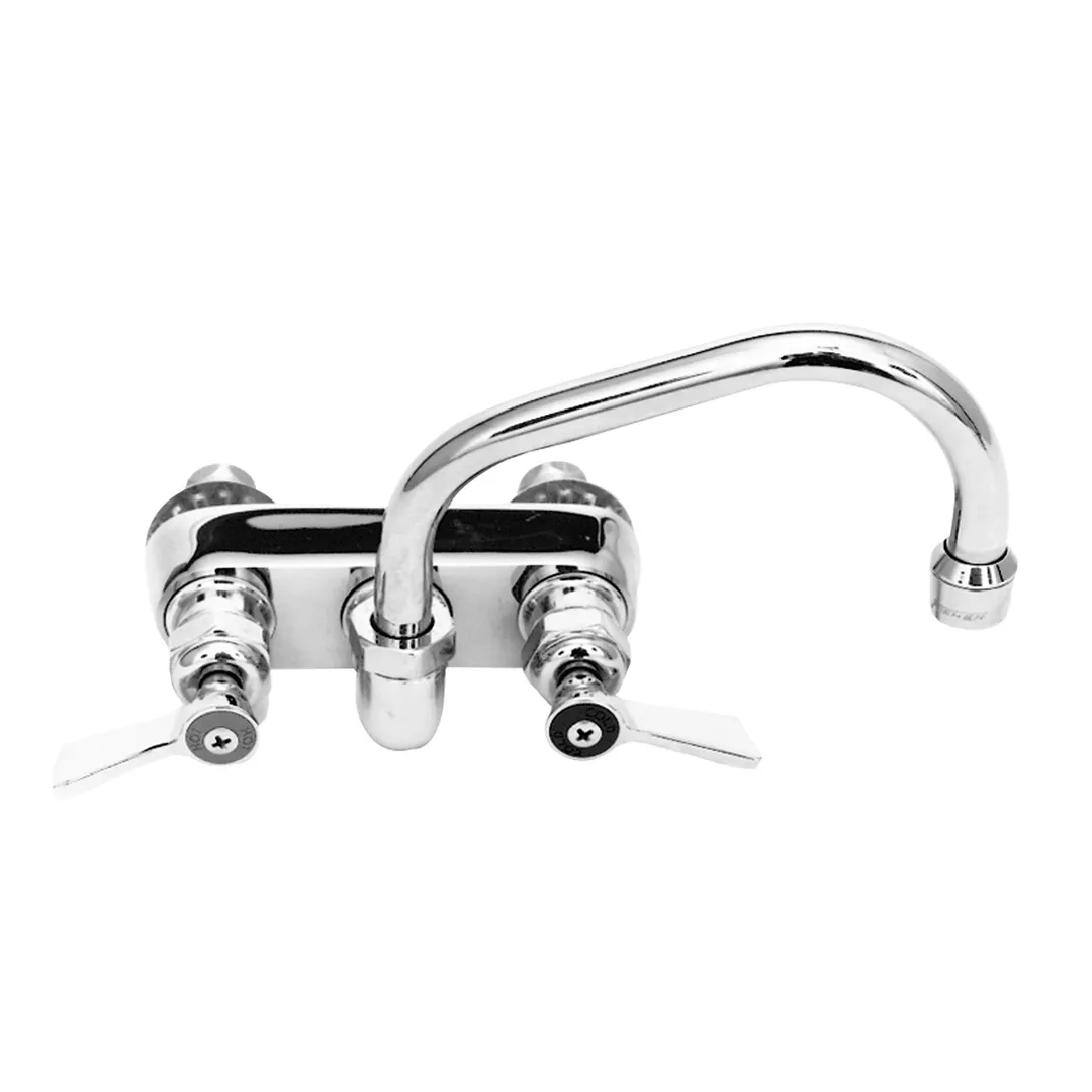 Fisher 36130 Faucet, Backsplash Mount, 4" Centers, 12" Swing Spout