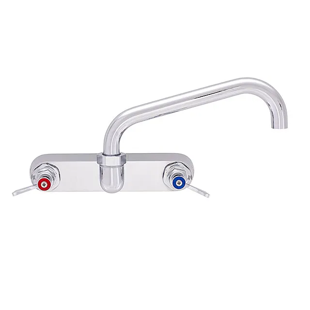 Fisher 5214 Faucet, Wall Mount, 8" Adjustable Centers, 14" Swing Spout