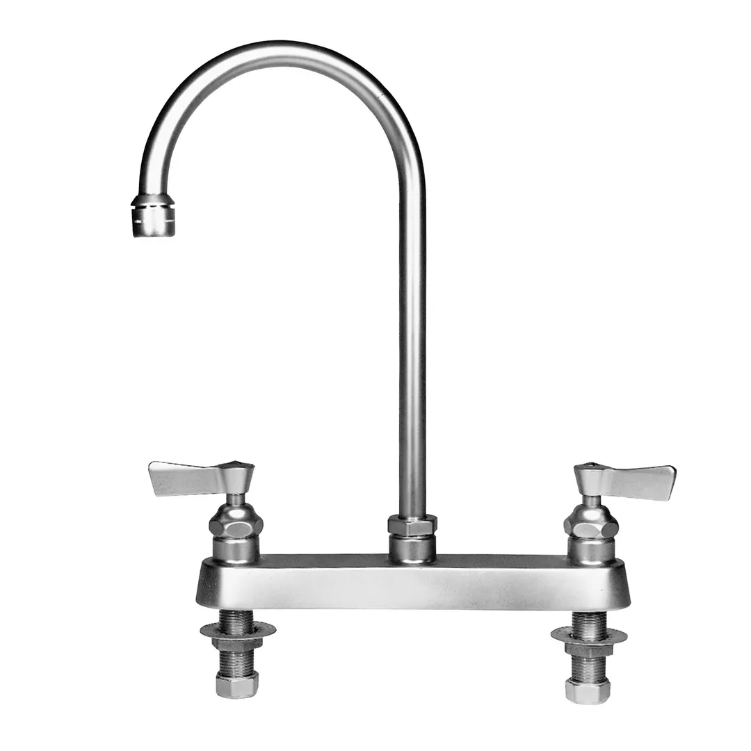 Fisher 57770 Faucet, Deck Mount, 8" Centers