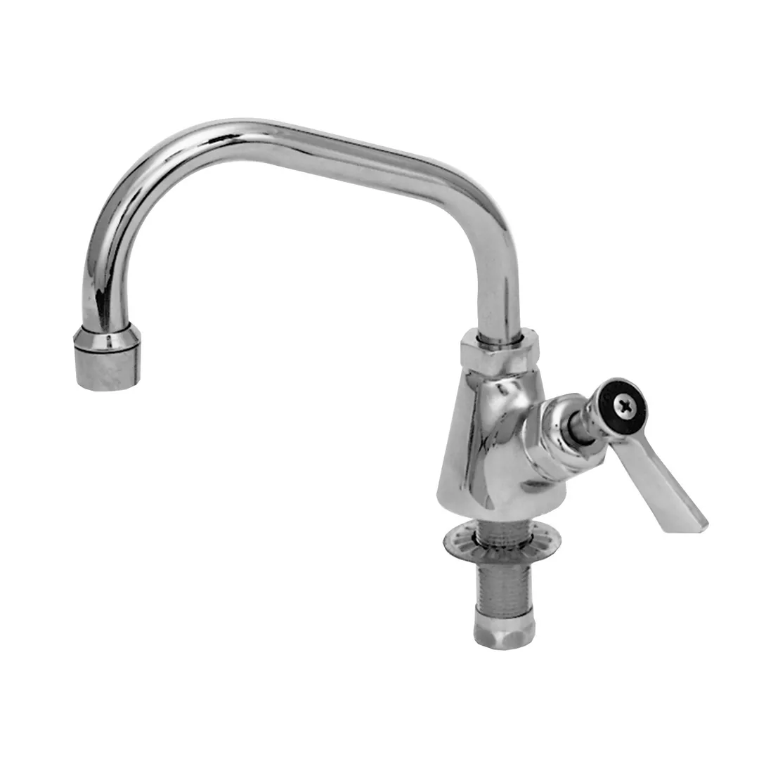 Fisher 58009 Faucet, Deck Mount, Single Hole, 6" Swing Spout, Lever Handle