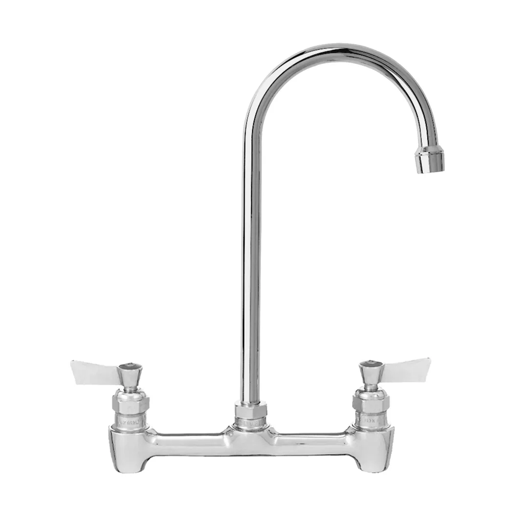 Fisher 61476 Faucet, Backsplash Mount, 8" Centers