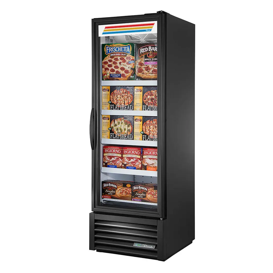 True FLM-27F~TSL01 27" 1 Glass Door Merchandiser Freezer in Black