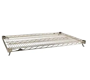 AllPoints 126-1868 Metro® Super Adjustable Super Erecta® Chrome Wire Shelf - 48"W x 24"D