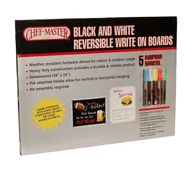 ChefMaster™ reversible writing board | FMP #139-1132