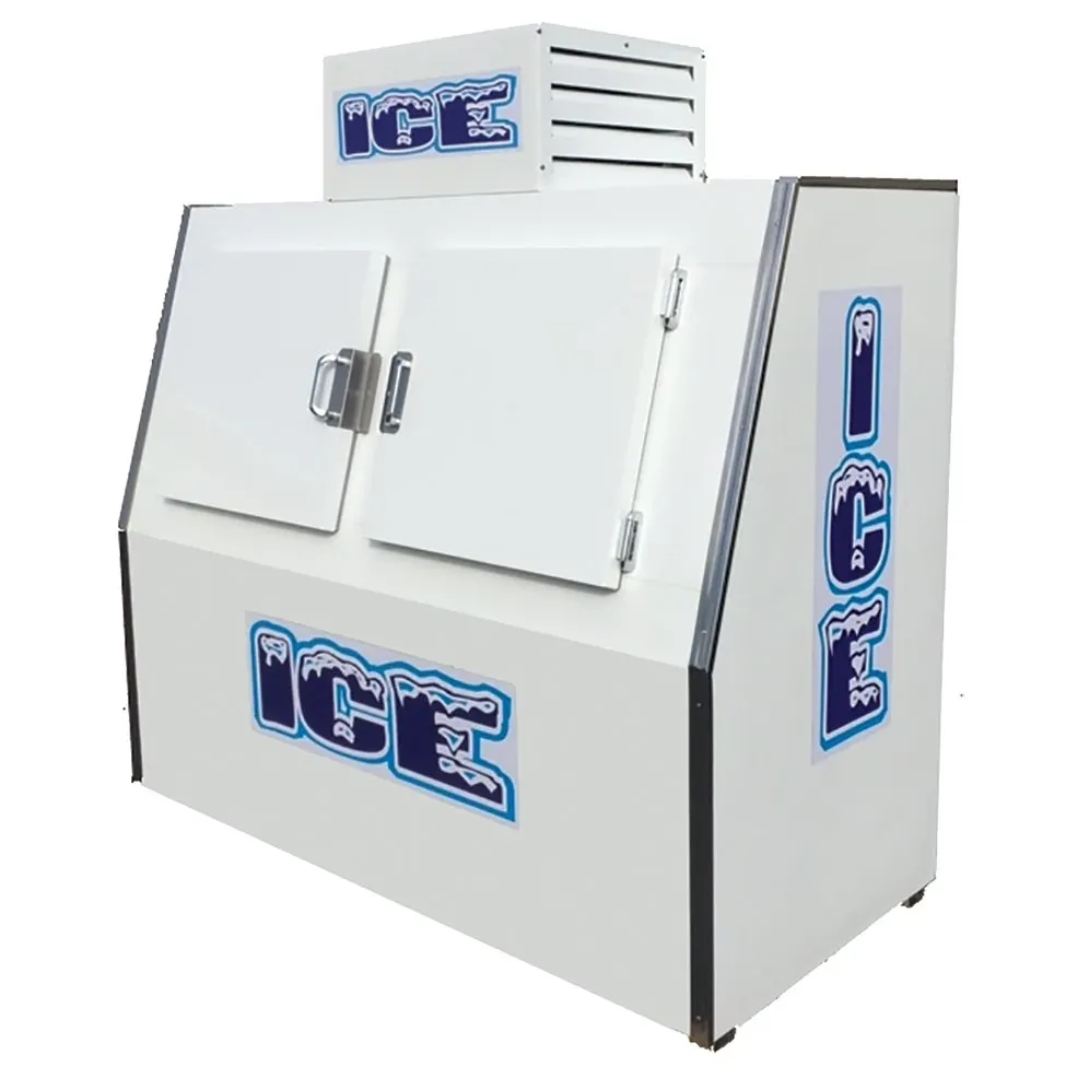 Fogel USA ICB-2-S 76" Outdoor Ice Merchandiser w/ Solid Door, Auto Defrost, 60 cu. ft.