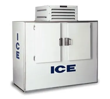 Fogel USA ICB-2 76" Outdoor Ice Merchandiser w/ Solid Door, Auto Defrost, 60 cu. ft.