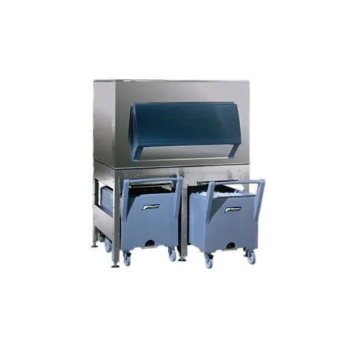 Follett ITS3250SG-90 90" Ice Storage Bin with Transport Cart, 3255 lb