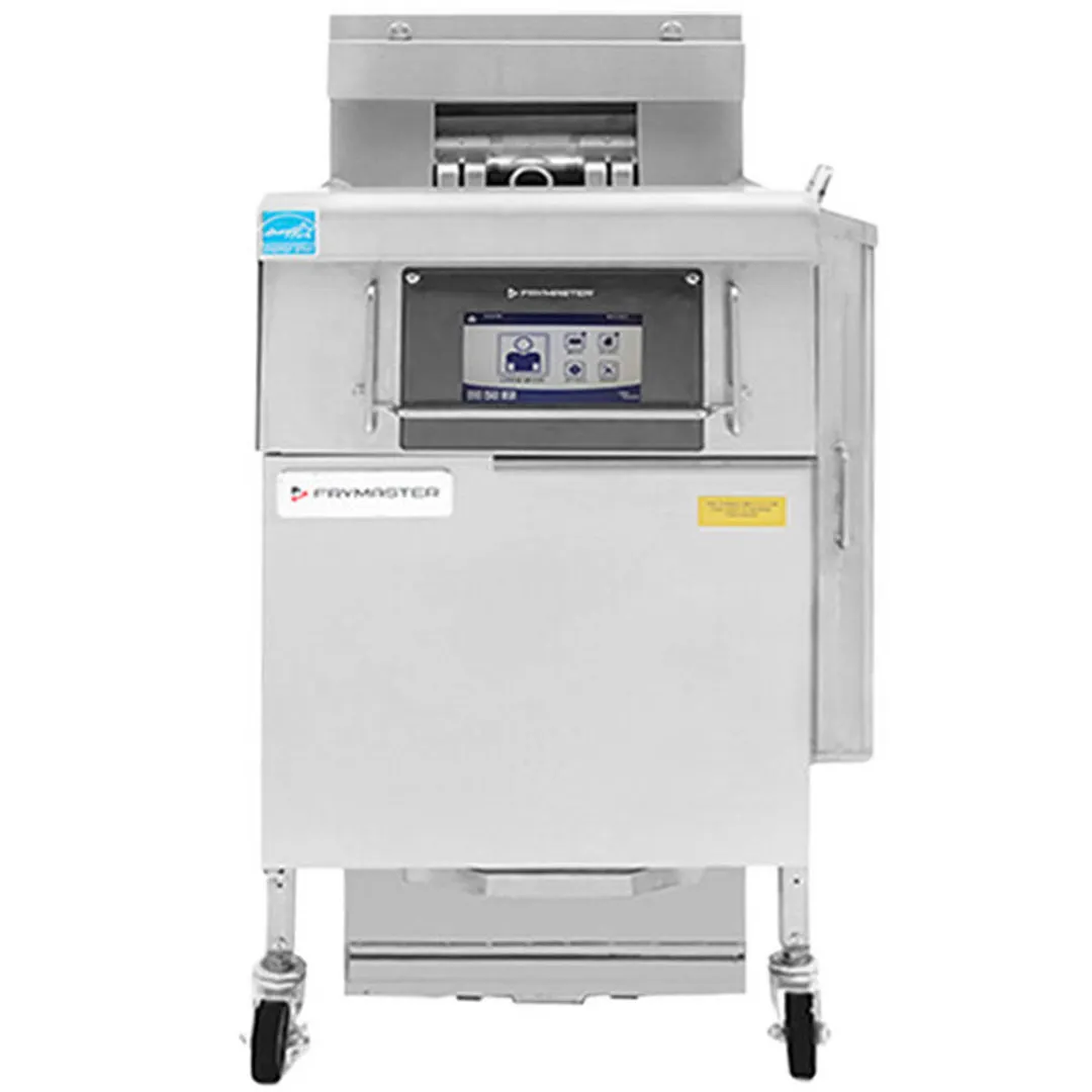 Frymaster 1FQE60U Full Pot Floor Model Electric Fryer w/ Built-In Automatic Filtration, 60-lbs. Fat