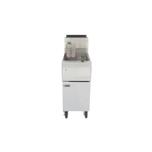 Frymaster/Dean D160G 20" Floor Model Gas Full Pot Fryer, Thermo Tube-Type Design, 75 lbs, 150.000 BTU